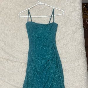 Windsor Green/Blue Homecoming Dress